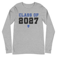 Load image into Gallery viewer, Class of 2027 Unisex Long Sleeve Tee