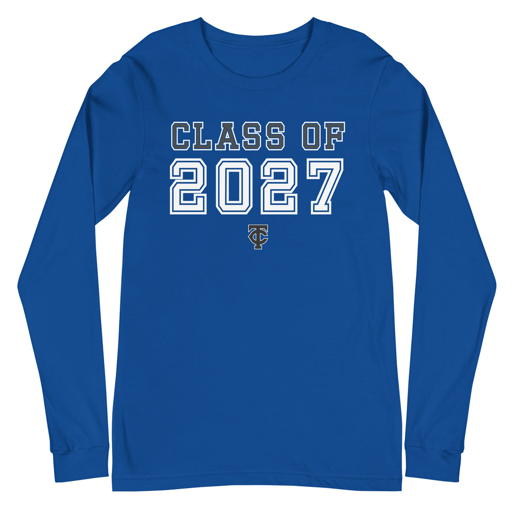 Class of 2027 Unisex Long Sleeve Tee