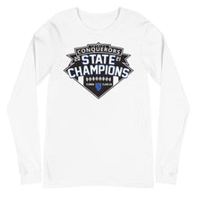 Load image into Gallery viewer, 2021 Football Championship Bella + Canvas Long-Sleeve Unisex T-shirt