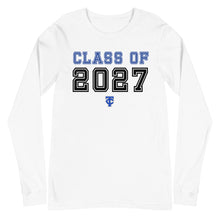 Load image into Gallery viewer, Class of 2027 Unisex Long Sleeve Tee