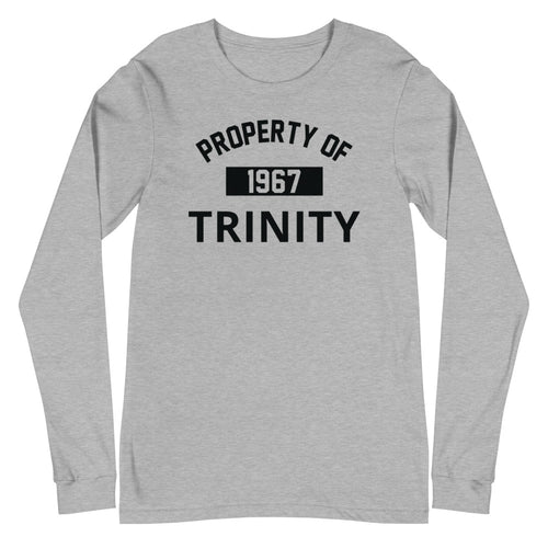 Property of Trinity Unisex Long Sleeve Tee