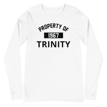 Load image into Gallery viewer, Property of Trinity Unisex Long Sleeve Tee